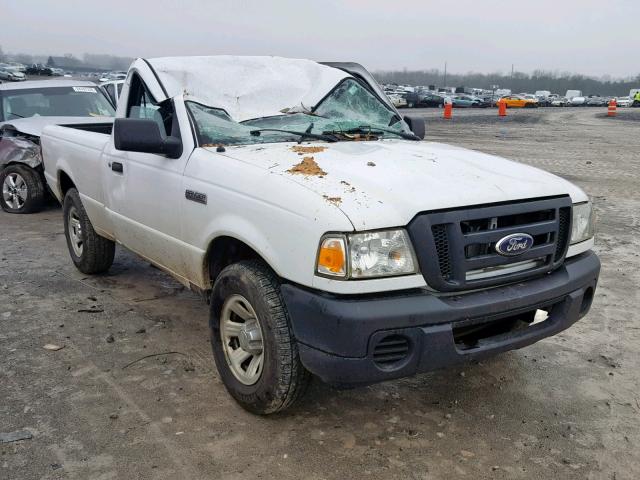 1FTYR10D98PA71816 - 2008 FORD RANGER WHITE photo 1