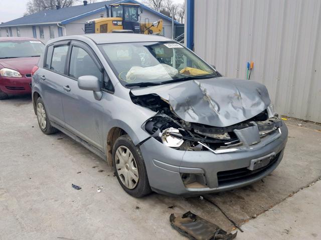 3N1BC1CP6AL437653 - 2010 NISSAN VERSA S SILVER photo 1