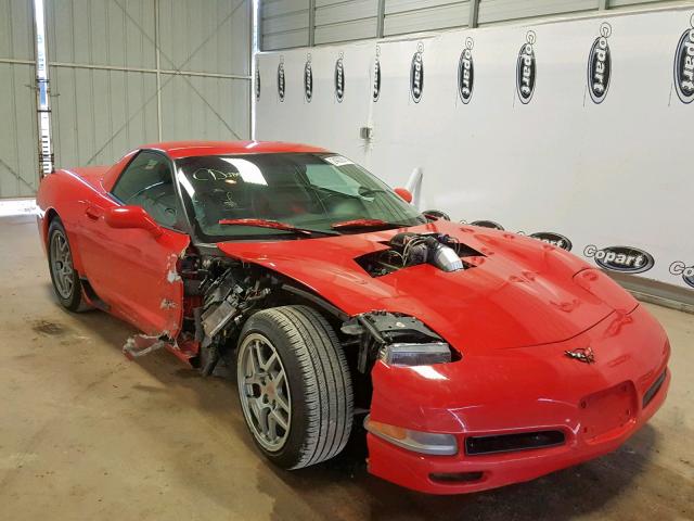 1G1YY12S625111084 - 2002 CHEVROLET CORVETTE Z RED photo 1