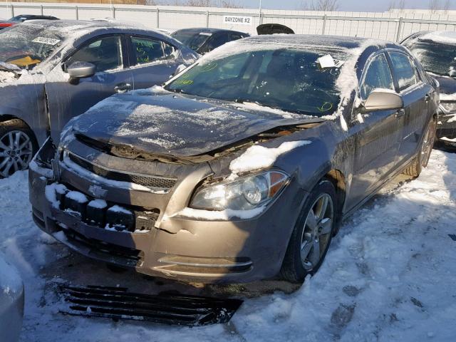 1G1ZD5EU9BF370733 - 2011 CHEVROLET MALIBU 2LT BROWN photo 2