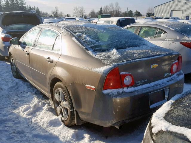 1G1ZD5EU9BF370733 - 2011 CHEVROLET MALIBU 2LT BROWN photo 3