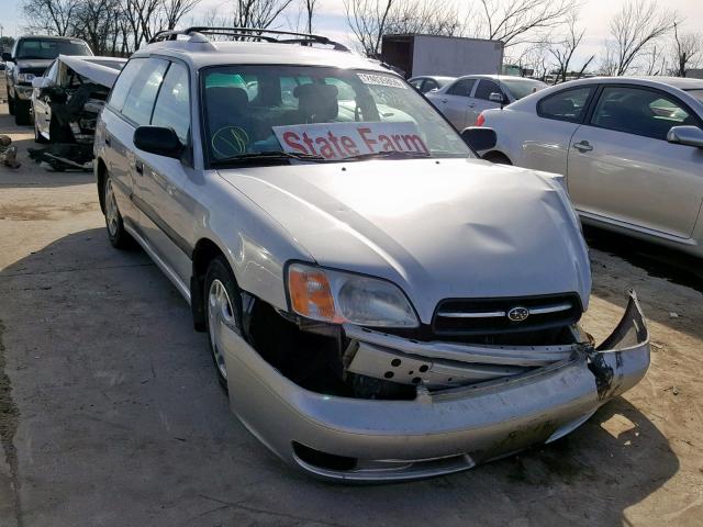 4S3BH635927306720 - 2002 SUBARU LEGACY L SILVER photo 1