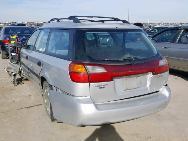 4S3BH635927306720 - 2002 SUBARU LEGACY L SILVER photo 3