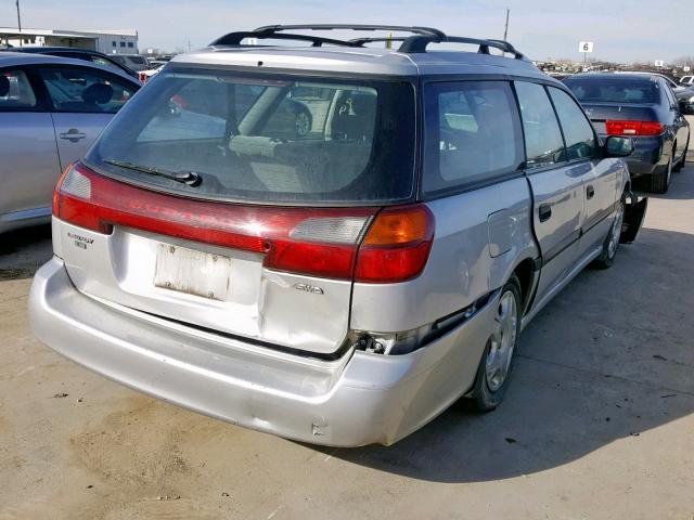 4S3BH635927306720 - 2002 SUBARU LEGACY L SILVER photo 4