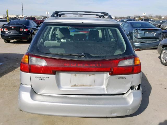 4S3BH635927306720 - 2002 SUBARU LEGACY L SILVER photo 9