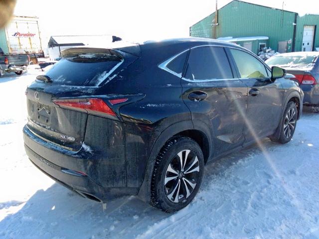 JTJBARBZ7K2184590 - 2019 LEXUS NX 300 BLACK photo 4