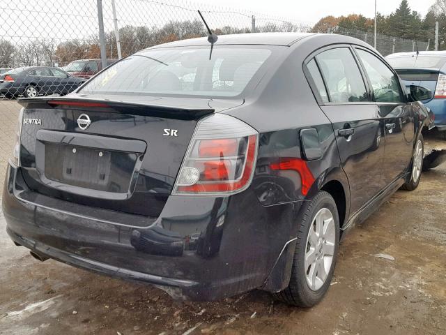 3N1AB6AP1AL684741 - 2010 NISSAN SENTRA 2.0 BLACK photo 4