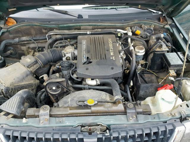 JA4LS31H5XP018874 - 1999 MITSUBISHI MONTERO SP GREEN photo 7