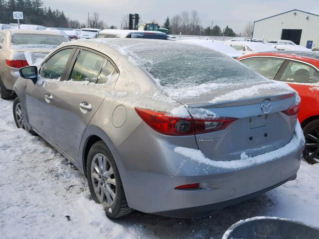 3MZBM1V73FM230675 - 2015 MAZDA 3 TOURING SILVER photo 3