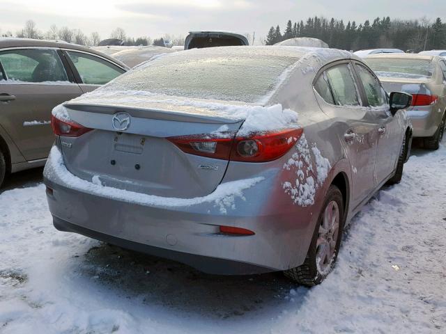 3MZBM1V73FM230675 - 2015 MAZDA 3 TOURING SILVER photo 4