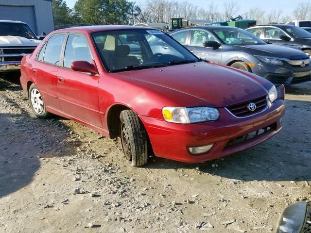 2T1BR12E52C579394 - 2002 TOYOTA COROLLA CE Tünd qırmızı foto 1