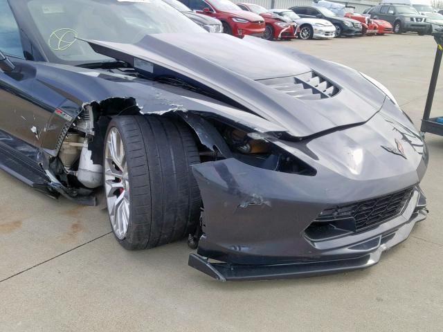 1G1YN2D63F5602068 - 2015 CHEVROLET CORVETTE S BLUE photo 9