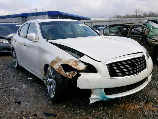 JN1BY1AP8DM513078 - 2013 INFINITI M37 WHITE photo 1