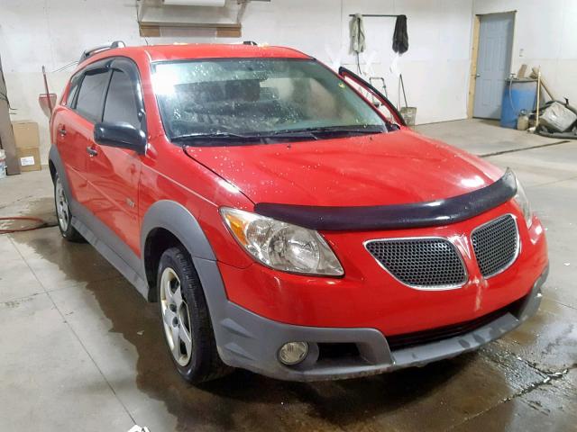 5Y2SL63855Z466871 - 2005 PONTIAC VIBE RED photo 1