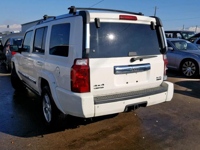 1J8HG58256C167083 - 2006 JEEP COMMANDER WHITE photo 3