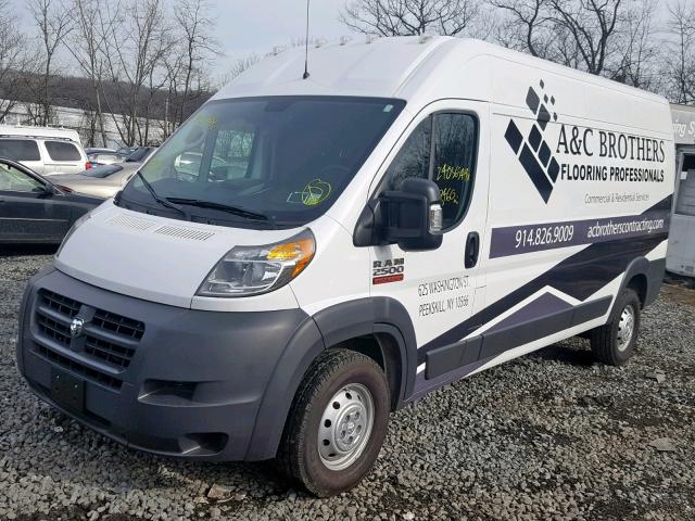 3C6TRVDG8JE145603 - 2018 RAM PROMASTER 白色 照片 2