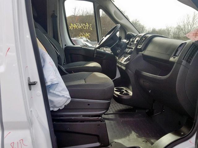 3C6TRVDG8JE145603 - 2018 RAM PROMASTER 白色 照片 5