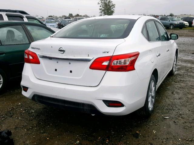 3N1AB7AP6JL649036 - 2018 NISSAN SENTRA SV WHITE photo 4