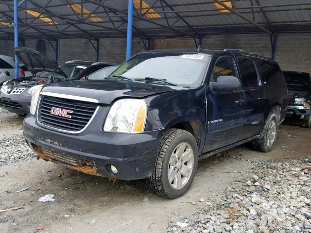 1GKFK16357R277510 - 2007 GMC YUKON XL K BLACK photo 2