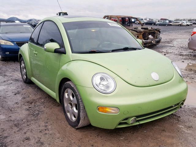 3VWCP21CX3M441789 - 2003 VOLKSWAGEN NEW BEETLE GREEN photo 1