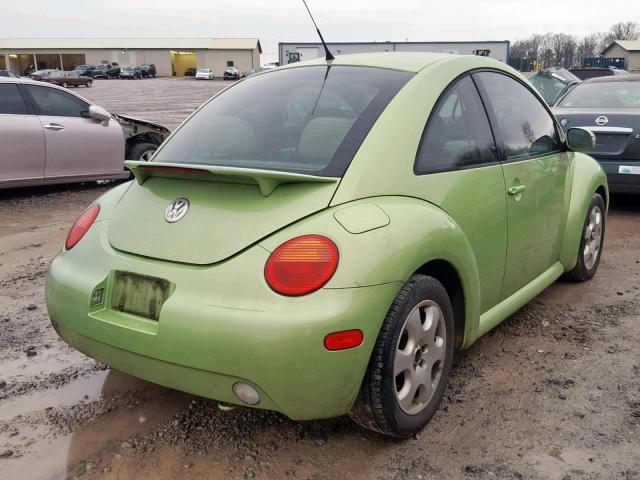 3VWCP21CX3M441789 - 2003 VOLKSWAGEN NEW BEETLE GREEN photo 4