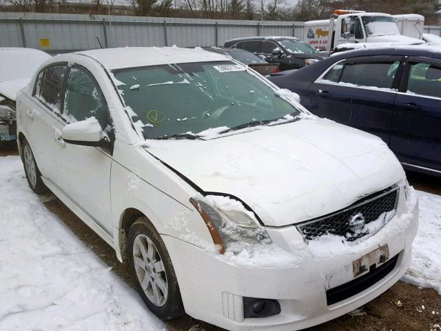 3N1AB6APXBL673108 - 2011 NISSAN SENTRA 2.0 WHITE photo 1