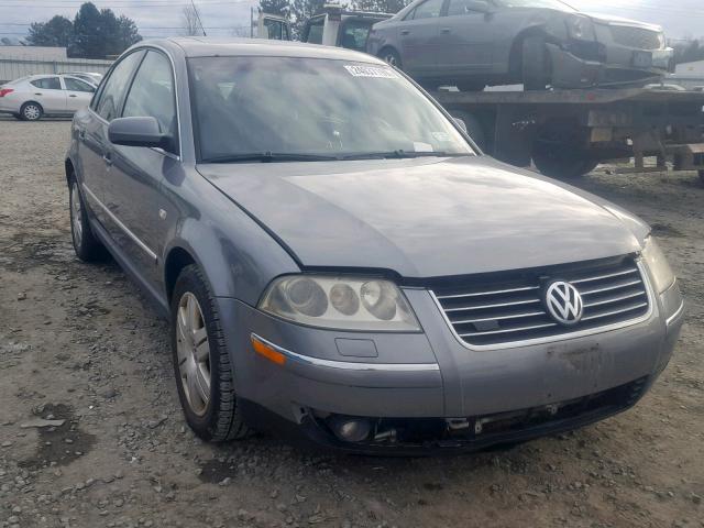 WVWUK63BX3P094394 - 2003 VOLKSWAGEN PASSAT W8 GRAY photo 1