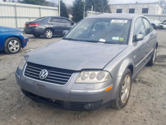 WVWUK63BX3P094394 - 2003 VOLKSWAGEN PASSAT W8 GRAY photo 2