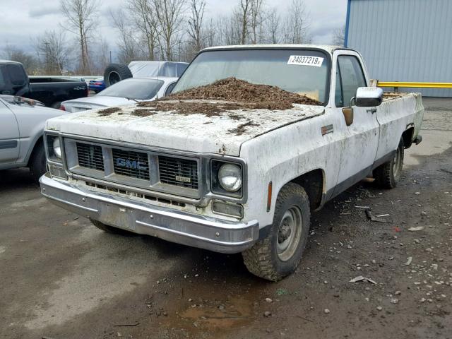 TCY143Z516127 - 1972 CHEVROLET TRUCK WHITE photo 2