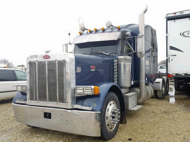 1XP5DB9X82D572546 - 2002 PETERBILT 379 BLUE photo 2