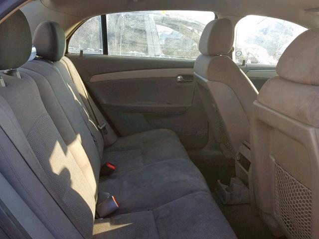 1G1ZG57B084280703 - 2008 CHEVROLET MALIBU LS Сұр фото 6