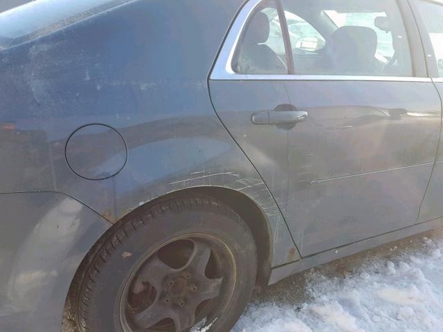 1G1ZG57B084280703 - 2008 CHEVROLET MALIBU LS Сұр фото 9