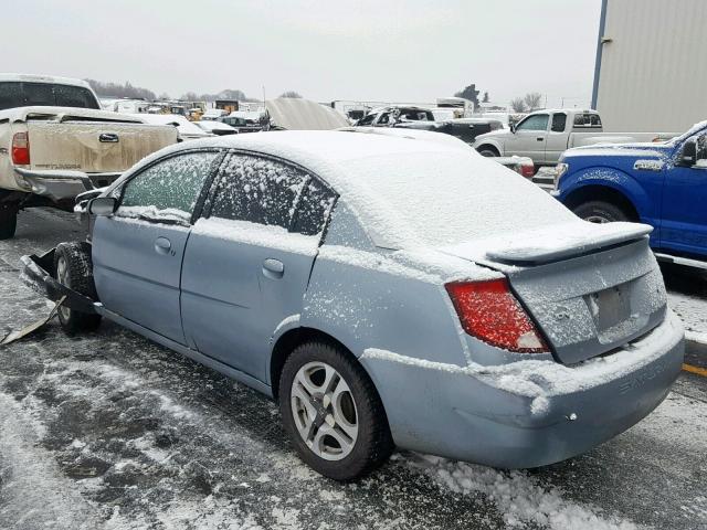 1G8AL52F93Z123770 - 2003 SATURN ION LEVEL BLUE photo 3