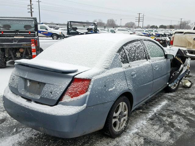 1G8AL52F93Z123770 - 2003 SATURN ION LEVEL BLUE photo 4