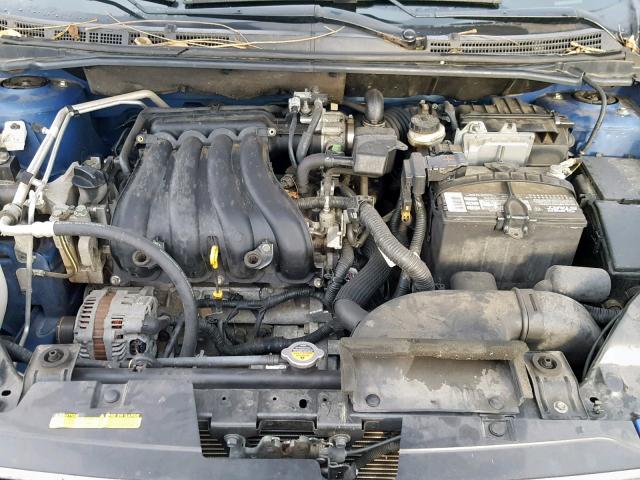 3N1AB6AP6AL637494 - 2010 NISSAN SENTRA 2.0 BLUE photo 7