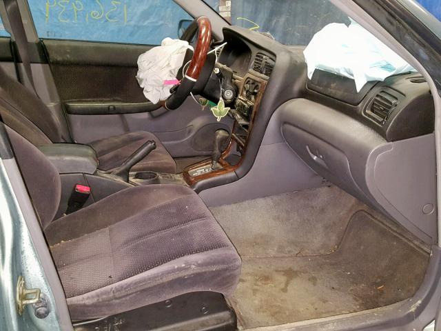 4S3BE635137207870 - 2003 SUBARU LEGACY L GREEN photo 5