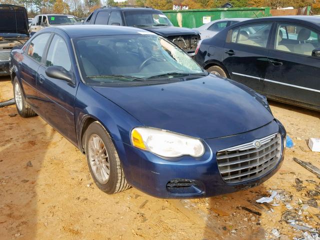 1C3EL56R56N284144 - 2006 CHRYSLER SEBRING TO BLUE photo 1