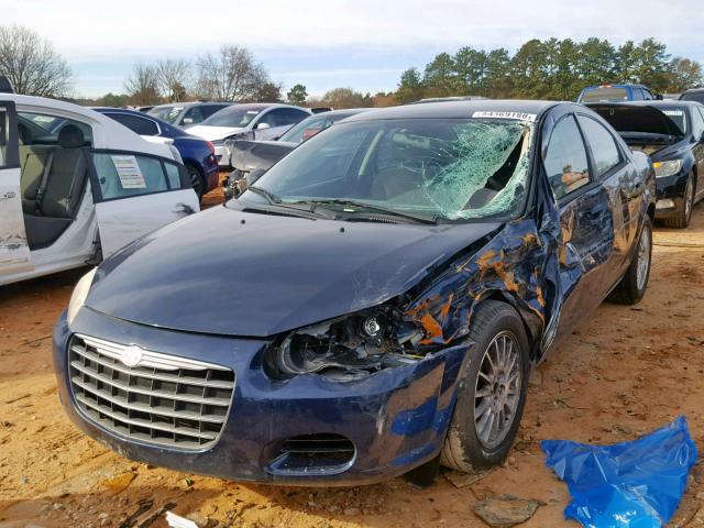 1C3EL56R56N284144 - 2006 CHRYSLER SEBRING TO BLUE photo 2