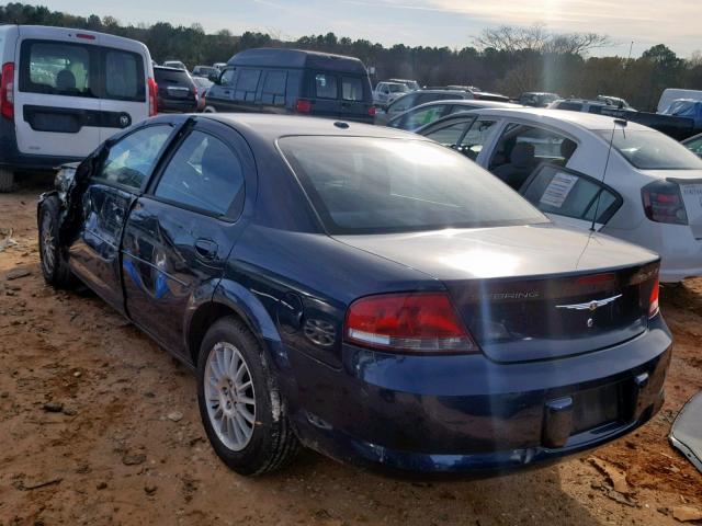 1C3EL56R56N284144 - 2006 CHRYSLER SEBRING TO BLUE photo 3