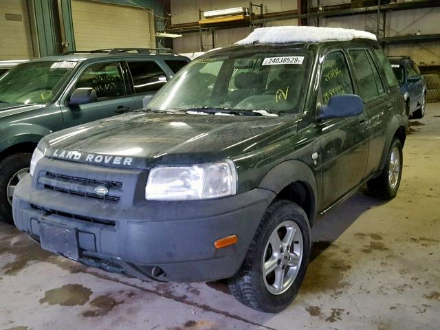 SALNM22282A222067 - 2002 LAND ROVER FREELANDER GREEN photo 2