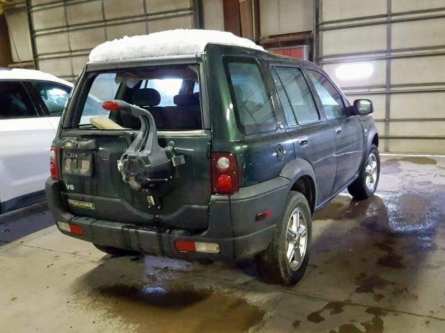 SALNM22282A222067 - 2002 LAND ROVER FREELANDER GREEN photo 4