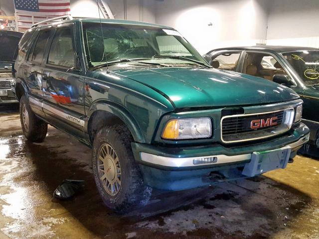 1GKDT13WXV2557416 - 1997 GMC JIMMY GREEN photo 1