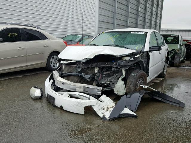 1G8AG52F65Z141862 - 2005 SATURN ION LEVEL WHITE photo 2