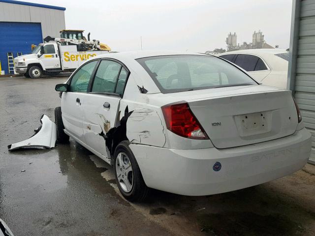 1G8AG52F65Z141862 - 2005 SATURN ION LEVEL WHITE photo 3