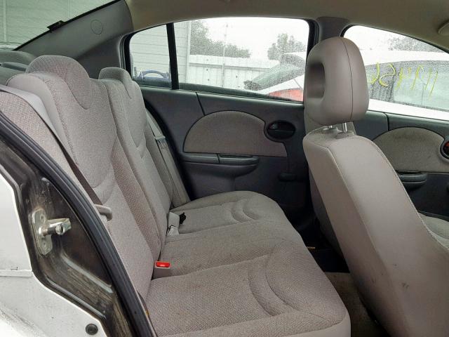 1G8AG52F65Z141862 - 2005 SATURN ION LEVEL WHITE photo 6