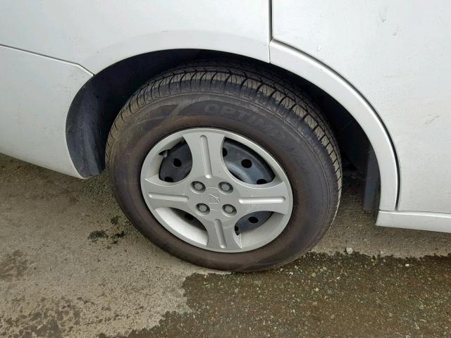 1G8AG52F65Z141862 - 2005 SATURN ION LEVEL WHITE photo 9