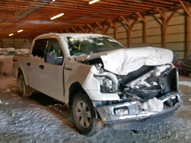 1FTEW1EF9GFD43243 - 2016 FORD F150 SUPER WHITE photo 1