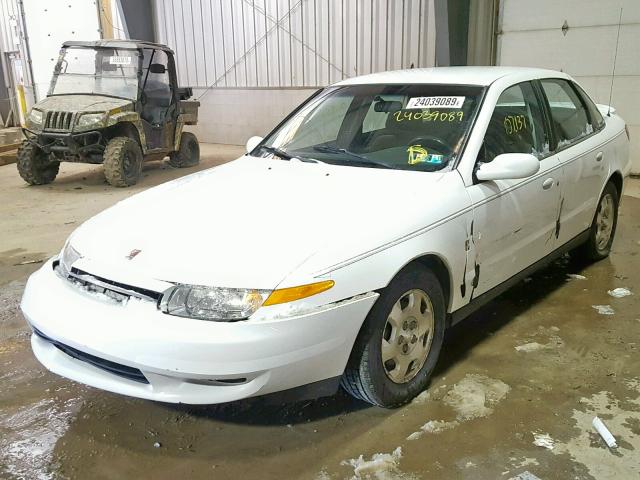 1G8JW52R8YY645854 - 2000 SATURN LS2 WHITE photo 2