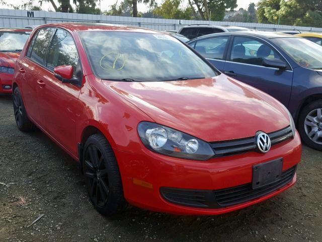 WVWDB7AJ7DW086437 - 2013 VOLKSWAGEN GOLF 红色 照片 1