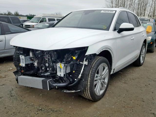 WA1CNAFY6J2227260 - 2018 AUDI Q5 PRESTIG WHITE photo 2